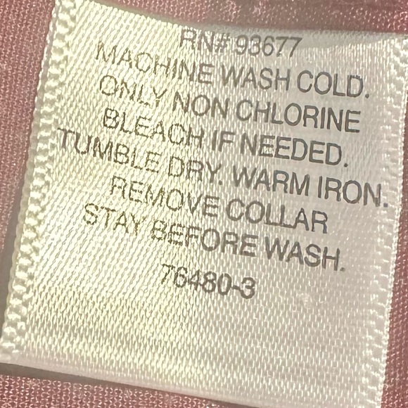 NWT Claiborne Big & Tall Stretch Purple with Grey Mini Dots Button-Down Shirt - Picture 9 of 9